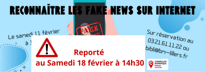 Atelier Num Rique Reconna Tre Les Fake News Sur Internet